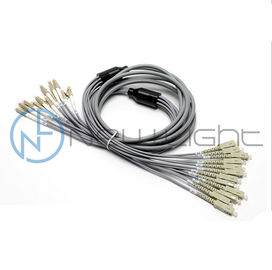 comprare 12F smazzano fuori il cavo di toppa di fibra ottica misto corazzato dello Sc Lc online manufacture