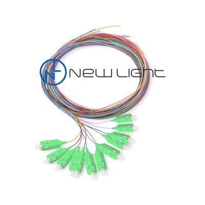 comprare 12 treccia mista di fibra ottica dello Sc 1.5m 0.9mm di colore online manufacture