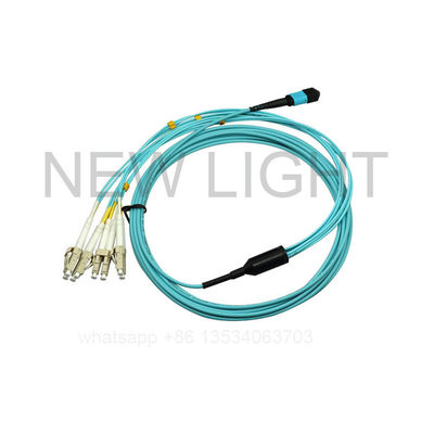 comprare Femmina del rivestimento di PVC 12F al cavo del maschio 3.5mm OM3 OM4 MPO MTP online manufacture
