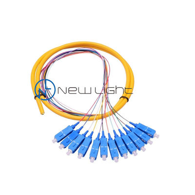 comprare Fusion Splicing LC Fiber Optic Pigtail 50/125um 10Gb OM3 Singlemode per reti ad alta velocità online manufacture