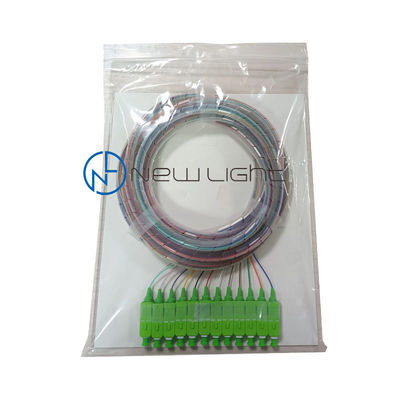comprare SC APC Connector Pigtail in fibra ottica con lunghezza d'onda di 1310 nm e bassa perdita di inserimento per reti FTTH online manufacture