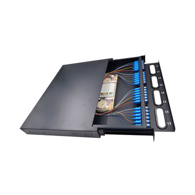 comprare 12F MTP MPO alla lega di alluminio monomodale duplex del modulo della cassetta di 6 LC online manufacture