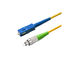 Il singolo modo dello Sc UPC smazza fuori la lunghezza su misura fibra di fibra ottica del cavo di toppa 12