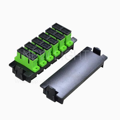 Pannello Patch in Fibra Ottica da 24 Core da 19 pollici montato su rack per Data Center e Telecomunicazioni