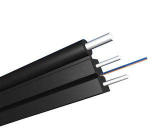 Modo a fibra ottica del cavo di toppa dei 2 centri singolo, cavo flessibile di fibra ottica di FTTH