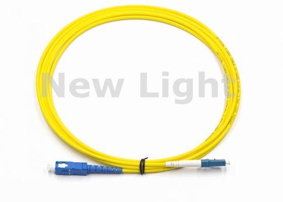 Cable di patch in fibra ottica da LC a SC a modalità singola con stabilità ad alta temperatura e diametro di 2,0 mm