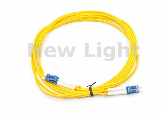 LC a LC Single Mode Fiber Patch Cable con 2,0 mm di diametro e buona intercambiabilità