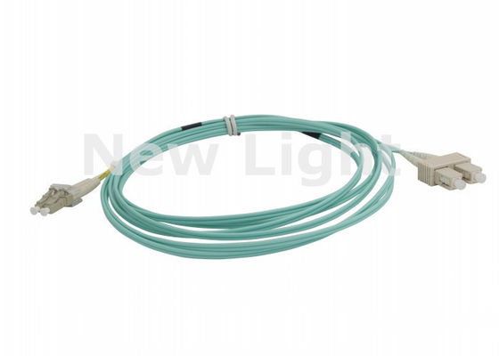 Cavo patch in fibra ottica duplex multimodale LC-SC da 3 metri 2,0 mm per trasmissione dati ad alta velocità