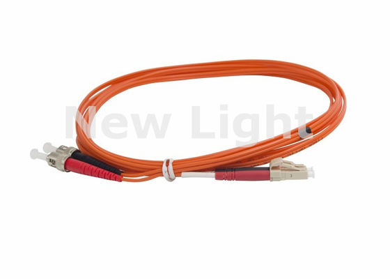 LC-ST Multimode Fiber Optical Patch Cord 2.0mm di diametro Link di trasmissione dati ad alta velocità