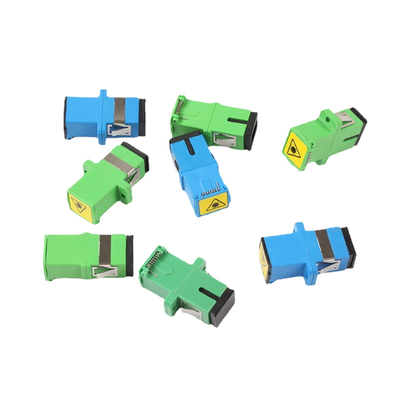 Adaptore ottico a fibra di fibra di 250um con tipo di fibra mono-modo in flange