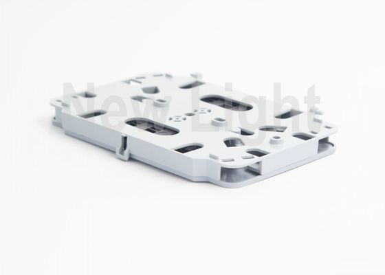 12 Core ABS Materiale Fibra ottica Splice Tray per un'installazione facile e Outdoor Fiber Termination Box