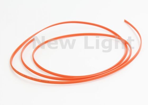 Cavo patch in fibra ottica duplex arancione da 3 m, monomodale, con ritardante di fiamma per cablaggio interno