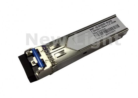 1.25G DDM SFP Transceiver con raggio di 20 km per reti a fibra ottica