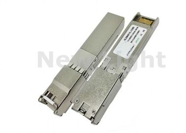 1490 / 1550 connettore a fibra ottica DDM del modulo 10G BIDI SFP+ 80KM LC di WDM del ricetrasmettitore di nanometro