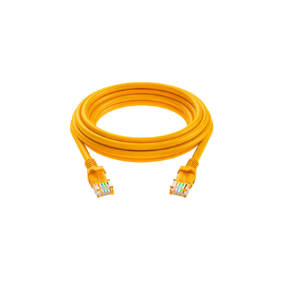 Cable di rete Cat5e Cable di doppia schermatura dorato 100% di continuità