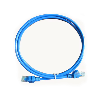 Cable di patch per rete certificato UL dorato doppio schermo di 3 mm di diametro 26AWG