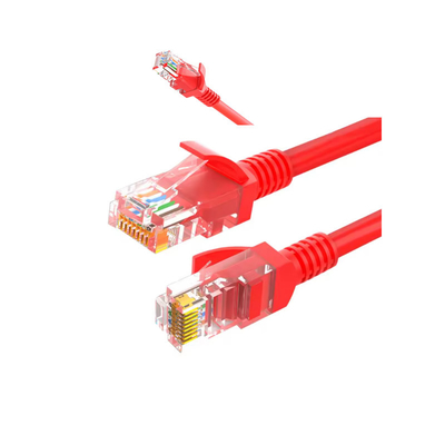 Cordo di patch per rete UL certificato Cat6 con prova di continuità al 100% rame nudo placcato in oro 24AWG UL/ETL/CE/FCC