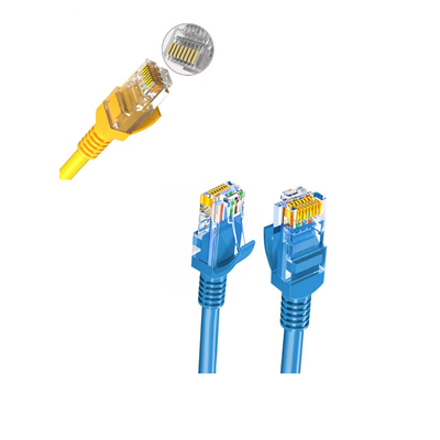 Cavo di rete Cat7 doppiamente protetto, placcato oro
