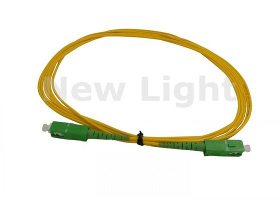 2.0 mm di diametro Single Mode SC-SC Fiber Optical Patch Cord per trasmissione dati ad alta velocità