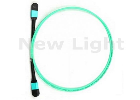 1M 12 Core MTP a MTP OM3 Multimode Fiber Optic Patch Cord