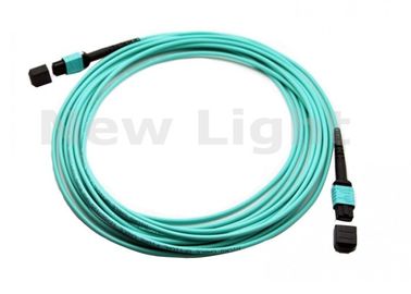 MPO - fibra mista del centro OM3 di MPO 12 - cavo ottico, 3M pre ha terminato il cavo a fibre ottiche