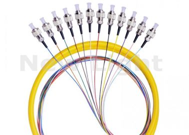 Simplex a fibra ottica di singolo modo della treccia di uscita del centro di FC UPC 12 per la trasmissione dei dati
