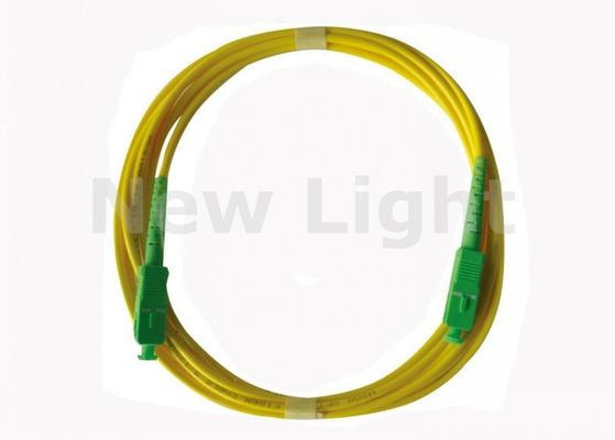 Facile installazione SC SC Fiber Patch Cable con 3,0 mm di diametro e bassa perdita di inserimento