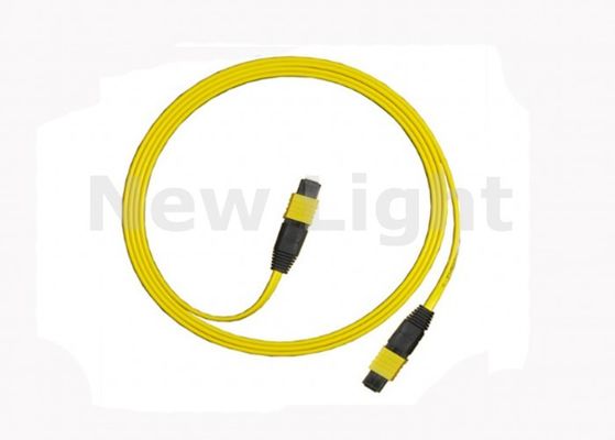 Cable MPO a 12 nuclei a modalità singola 10 metri MPO patch cord per applicazioni ad alta densità in fibra ottica