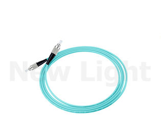 cavo a fibre ottiche di simplex FC della fibra di 5M di toppa del cavo del diametro misto del PVC e di LSZH 3,0