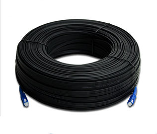 Connettore a fibra ottica all'aperto dello Sc dello Sc del cavo di toppa di FTTH/cavo flessibile della fibra