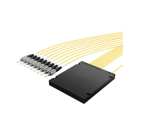 Splitter per fibre ottiche mono-modo certificato CE 1x16 con connettore SC APC per sistemi di telecomunicazione