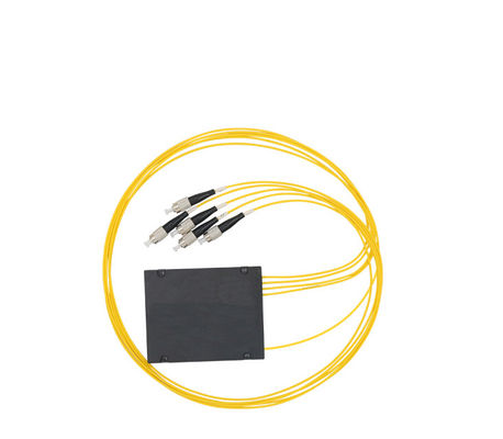 Splitter ottico 1x4 FC/UPC per sistema CATV/FTTX - Splitter PLC ad alta affidabilità