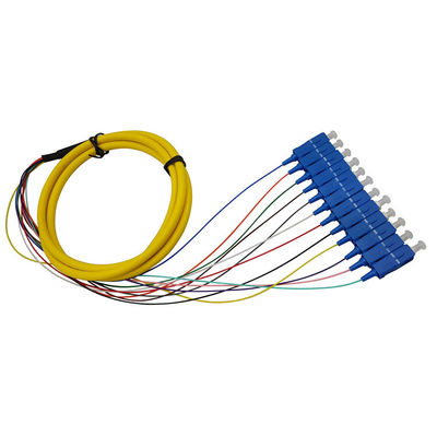 Cavo Patch in Fibra SC APC 0.9mm 2M con 12 Opzioni di Colore