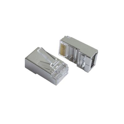 Connettori modulari RJ45 con contatti placcati d'oro, stivali Snagless e più di 1000 cicli di accoppiamento
