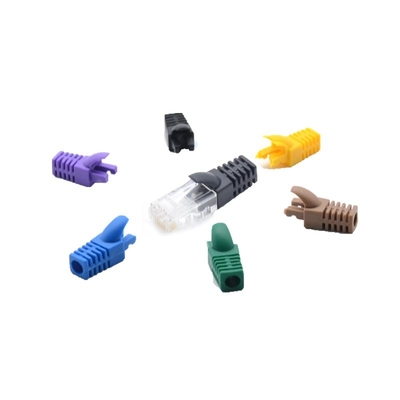 Connettore Ethernet RJ45 schermato CAT7 con larghezza di banda a 600 MHz, alloggiamento metallico in due pezzi e schermatura catastrofica