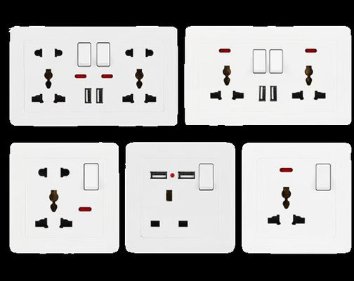 RJ45 e LC/SC Hybrid Wall Switch con 10Gbps Cat6A e 100Gbps OM4 per prestazioni di rete ultime