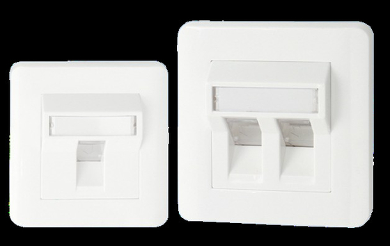 40Gbps Backbones Upgrade CAT7 Socket Installazione su Wall Plate Switch per la rete di velocità