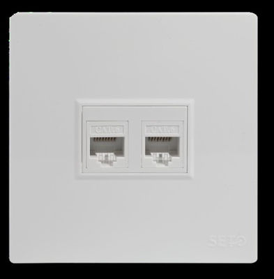 Socket CAT7 Quantum-Safe con crittografia post-quantica e switch a parete da 86 * 86 mm per una rete sicura