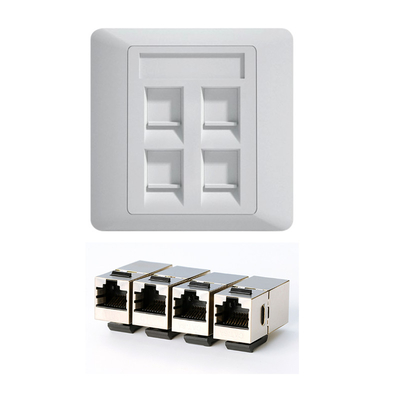 CAT6 Socket con supporto PoE++ - Fornitura di energia da 90 W per edifici intelligenti