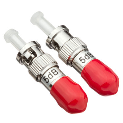Attenuatore in Fibra Ottica ST Femmina-Maschio con Alta Potenza 1W e Attenuazione 1-30dB per Applicazioni Monomodali