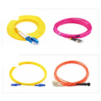 High Density LC Simplex Fiber Optic Pigtail con buffer stretto da 0,9 mm e OS2 G652D SM per Data Center