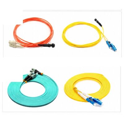 Cavo ottico in fibra Duplex LC APC con fibra G657A2 OS2 e alta perdita di ritorno di 60dB per rete GPON EPON FTTH