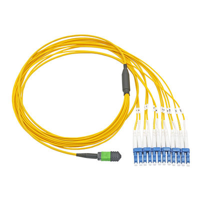 G652D LSZH Single Mode 12 Core MPO MTP Cable per reti ad alta densità in fibra ottica