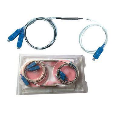 FWDM a bassa perdita di inserzione in fibra ottica WDM con ampia gamma di lunghezze d'onda e elevato isolamento dei canali