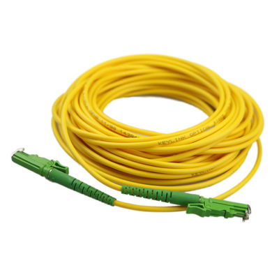 E2000 APC Metal Cap Fiber Optic Patch Cord con modalità singola 9/125 e lunghezza d'onda 1310/1550