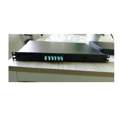 Pannello Patch in Fibra Ottica da 1U Rack Mount con Molla Ovale per Fibra Ribbon 16C/32C e Cassette MTP-16