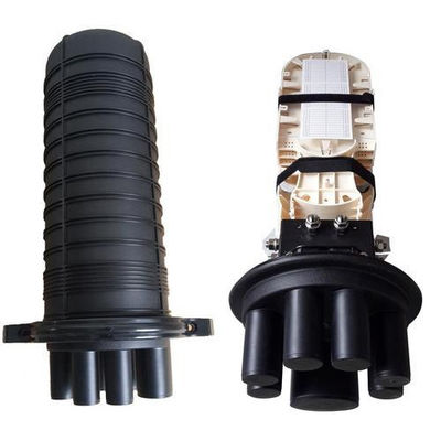 96 Core Verticale Tipo IP68 Chiusura di splice in fibra ottica impermeabile per reti FTTH