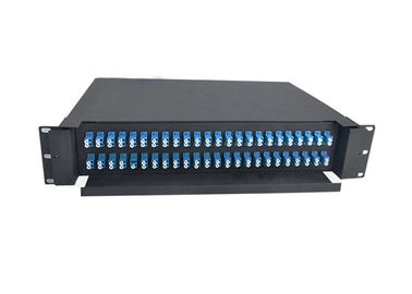 quadro d'interconnessione a fibra ottica 1u 12core SC/FC/ST/LC che impiomba la scatola di distribuzione a fibra ottica