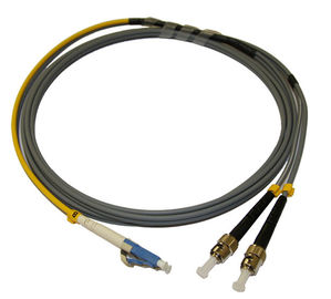 Cavo di toppa a fibra ottica corazzato una st da 62.5/125 millimetri che condiziona il connettore di LC di singolo modo