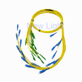 Cavo di toppa a fibra ottica a fibra ottica semplice di singolo modo di Uniboot del cavo/duplex di toppa di Lc Lc